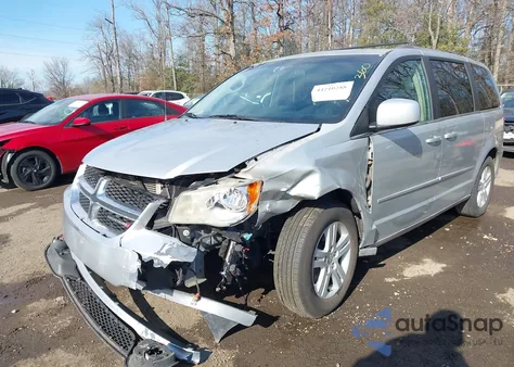 2012 Dodge Grand Caravan Crew z USA, uszkodzony, nr VIN 2C4RDGDG7CR377706